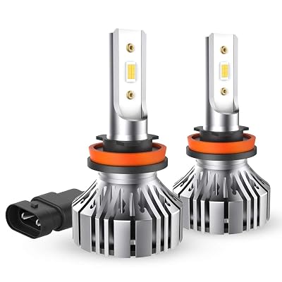 thumbnail image 2 of Ridroid H11 LED Headlight Kit 100W 12000LM – 6000K White, IP68, 5-Year Warranty (2 Bulbs) 2 of 5
