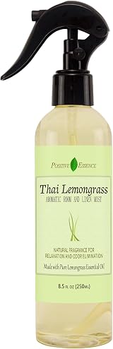 Positive Essence Thai Lemongrass Linen & Room Spray 100% Plant-Based