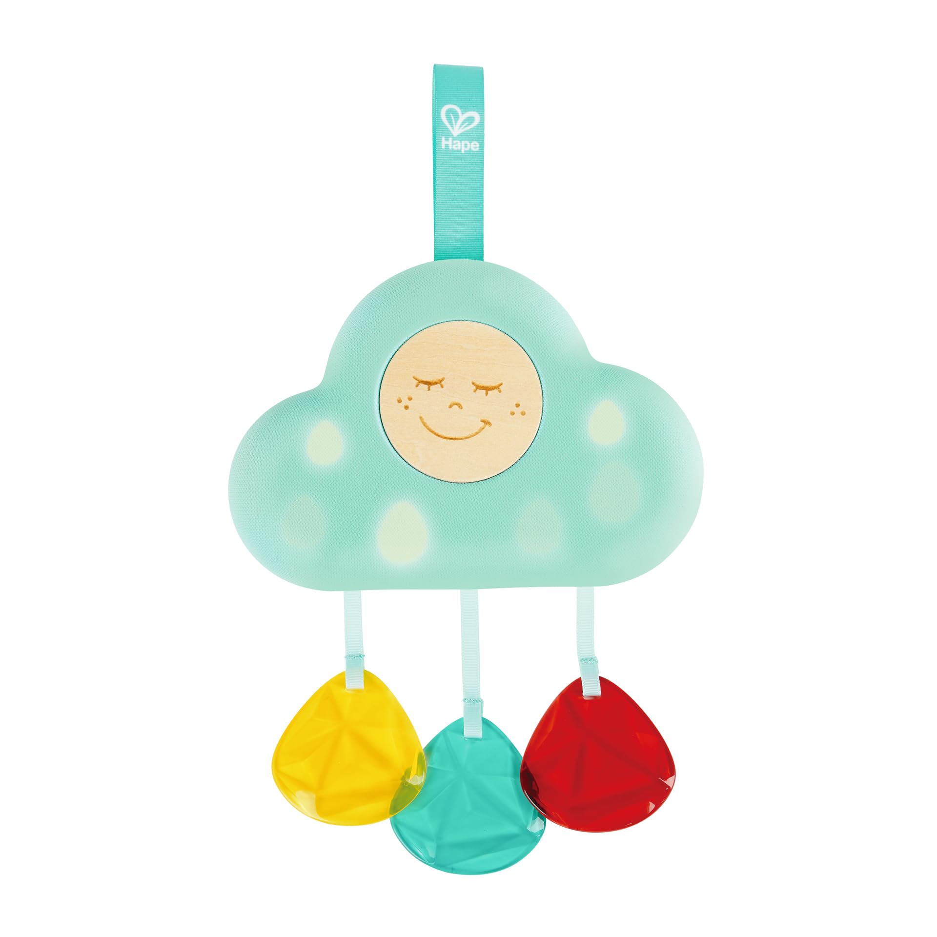 Hape Night Light With Music, Lights And Sensor, Musical Cloud Light”, For Baby Cribs, Cots And Push Chairs, Adjustable Height And Programmes. 0-10 months