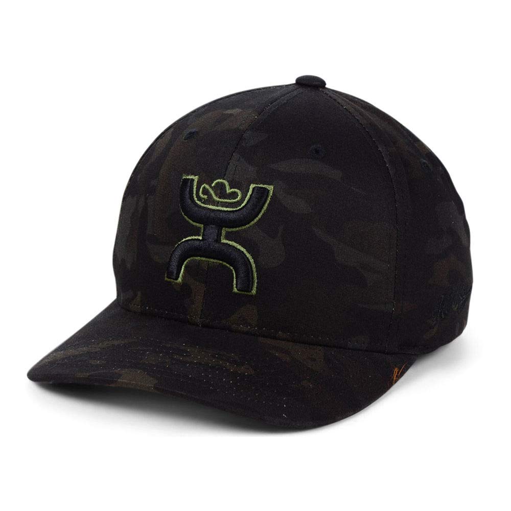 HOOey Chris Kyle Black Camo Flexfit Hat (L/XL) Amazon.in Clothing