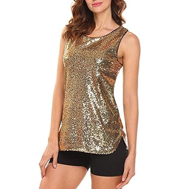 camisetas con brillos mujer