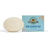BUFFALO GAL MSM + Tallow Shampoo Bar – Hair Growth Solid Shampoo for Soft, Healthy Hair – pH Balanced, Sulfate-Free, Silicone-Free, Plastic-Free – Unscented