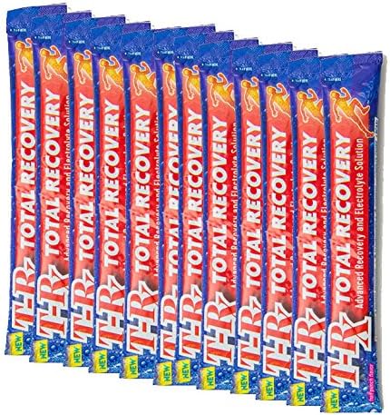 TOTAL RECOVERY sports re-hydration powder, BCAAs, electrolyte drink, fruit punch flavor