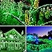 Joomer Green Solar Christmas Lights 72ft 200 LED 8 Modes Waterproof Solar Fairy Lights for Christmas Decorations
