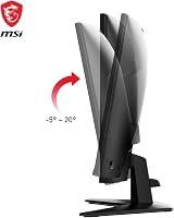 MSI MAG 27CQ6F 27 Inch Curved WQHD 180 Hz Monitor 1500R VA 0.5ms view 4