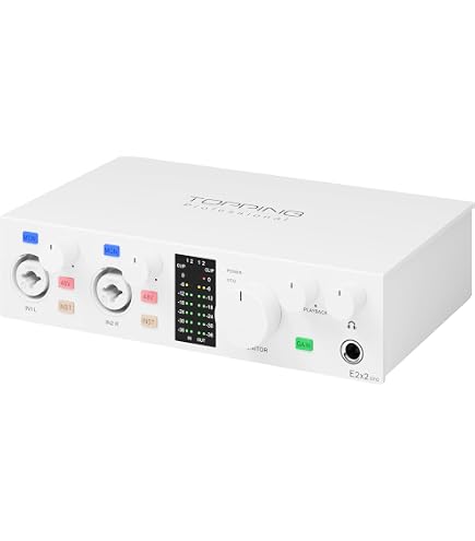 Amazon.com: TOPPING E1X2 OTG USB Audio Interface | XLR Mic Preamp