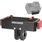 NEEWR Ace Pro 2 Quick Release Mount Compatible with Insta360 AcePro AcePro2, Magnetic Snap On Camera Adapter with 1/4" Thread
