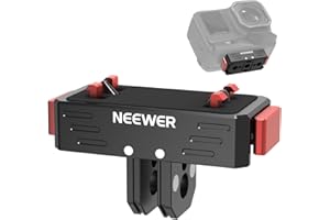 NEEWR Ace Pro 2 Quick Release Mount Compatible with Insta360 AcePro AcePro2, Magnetic Snap On Camera Adapter with 1/4" Thread