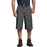 Dickies Men’s 15-Inch Relaxed Fit Work Shorts – Lightweight Uniform Shorts for Men with Multi-Use Pocket and Durable Fabric