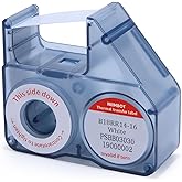 NIIMBOT Compatible Labeling Ribbon, Replacement Refill Tapes for B18/N1 Thermal Transfer Label Printer, Clear Printing Long Storage Time, Up to 16 Meters, White