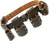 Rolson 68588 Builder Mate Tool Belt Top Grain Leather 50x1250mm 2-Pin Buckle view 3
