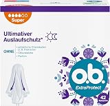 o.b. ExtraProtect Super Tampons Heavy Days Dynamic Fit Wings 42 pcs view 1