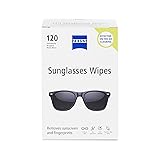 ZEISS Pre Moistened Sunglasses Cleaning Wipes 120