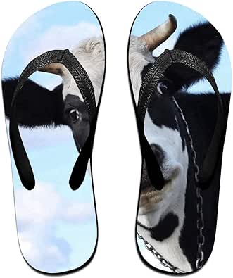 animal flip flops ladies