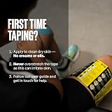 SPORTTAPE Kinesiology Tape 5cm x 5m Blue Waterproof Hypoallergenic view 4