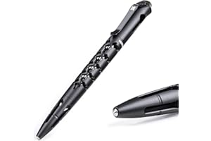 NEXTORCH NP20 Tactical Pen with Tungsten Steel Glass Breaker Tip, Self-Defence Pen Body Using Aluminium Dragon Bone Design for Writing, Tactical Defense, Emergency Defense, Emergency Escape