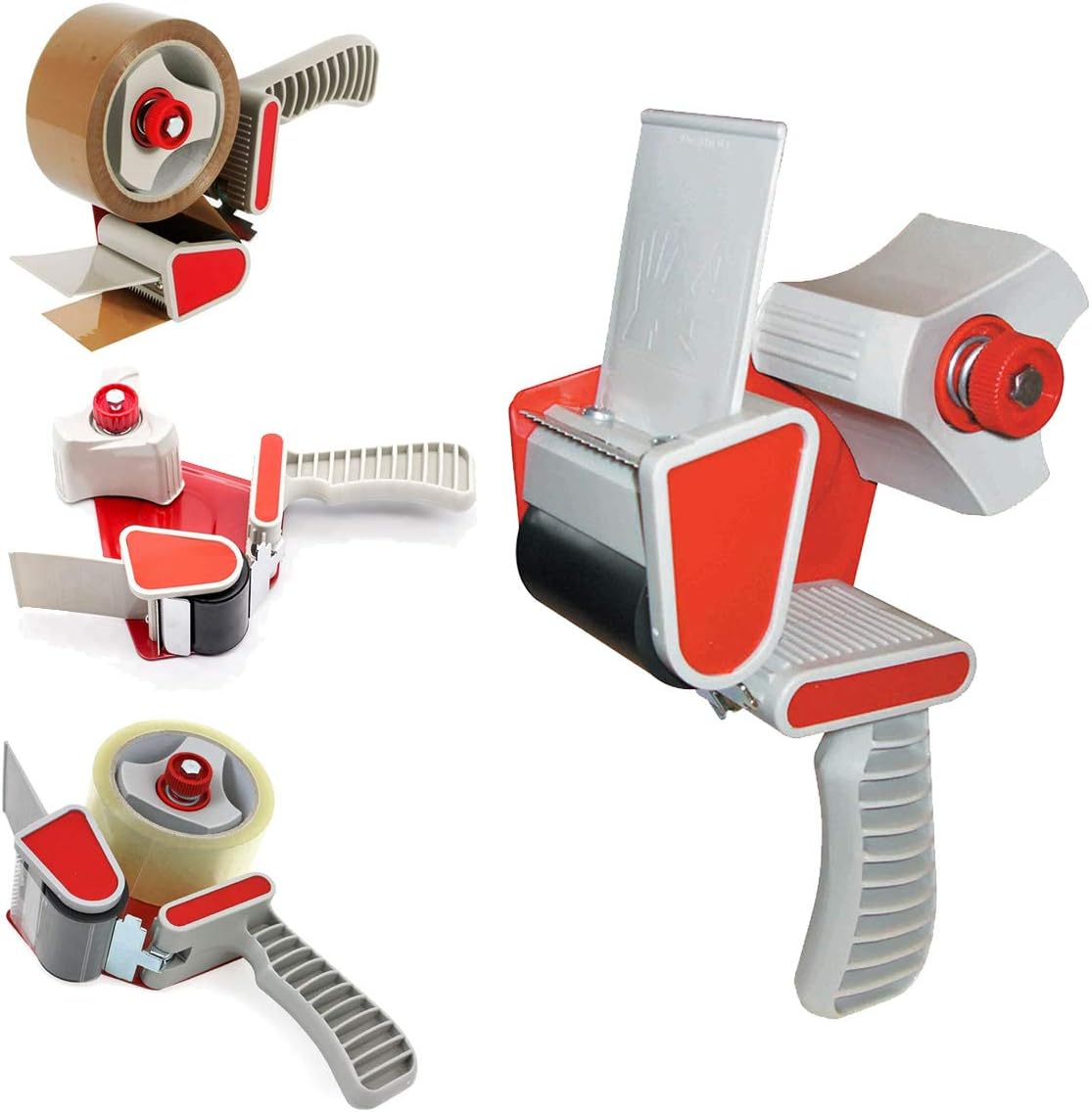 HeavyDuty Tape Gun Dispenser Robust Handheld Parcel Tape Seal Packaging Tape up to 50 mm Width
