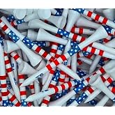 TRUESTRIKE Premium Wood Golf Tees &ndash; 3&frac14;" Durable Bamboo Performance Tees (100 Pack) &ndash; Made in USA &ndash; Bulk Value Pack