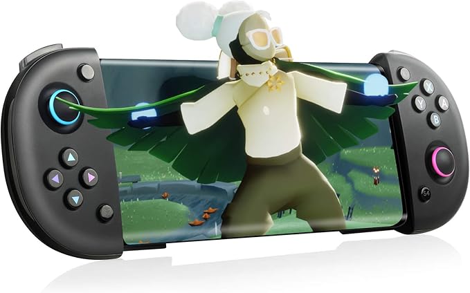Amazon 最新版 ゲームパッド コントローラースマホ スライド式伸縮ホルダー型 Pubg 荒野行動 高感度射撃ボタン Type C端子対応のandroid 機種 アンドロイド適用 日本語説明書 クリスマス 新年 誕生日プレゼント Turl ゲームパッド 通販
