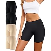 Aijolen Seamless Boyshorts Underwear for Women Boxer Briefs Under Skirt Shorts Anti Chafing Soft Smooth Panties 4 Pack