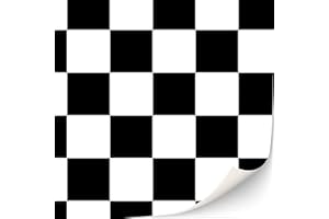 3 Sheets Self Adhesive Floor Tiles for Dollhouse 1:12 Scale (Checkerboard Pattern Regular)