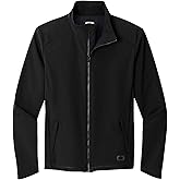 OGIO Unisex Commuter Full Zip Soft Shell | Lightweight Spring Jacket for Men & Women, Water Resistant Zippered Coat