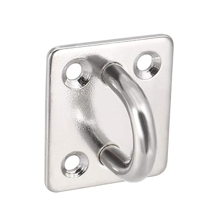 Uxcell Stainless Steel Ceiling Hook Pad Eye Plate Hardware