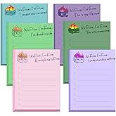 24 Sets Dumpster Fire Sticky Notes Sarcastic Memo Fun Notepads Coworkers Teacher Nurse Women Adults Friends Boss Hilarious Office Supplies Novelty Humor Employee Appreciation Gifts (720 Sheets)