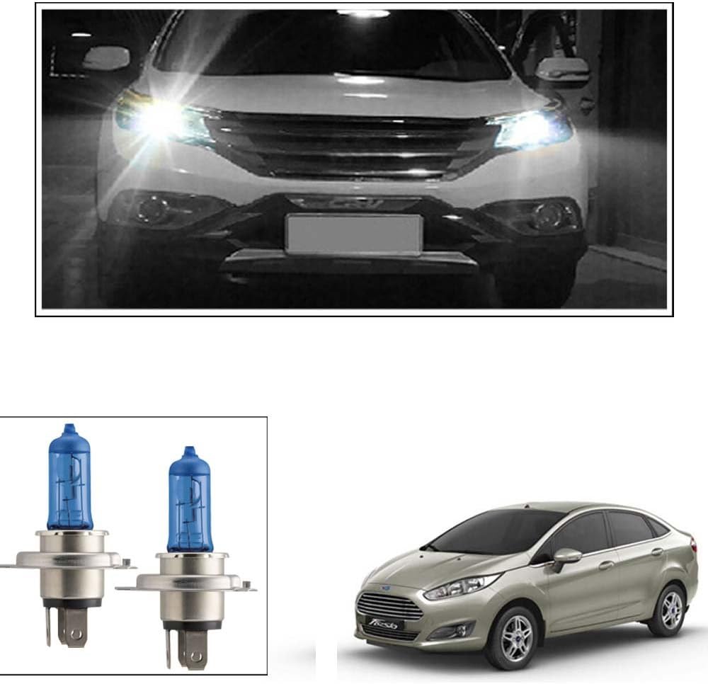 Vheelocityin White Light 5000K H4 Headlight Bulb Car Bulb - 2PC for Ford Fiesta