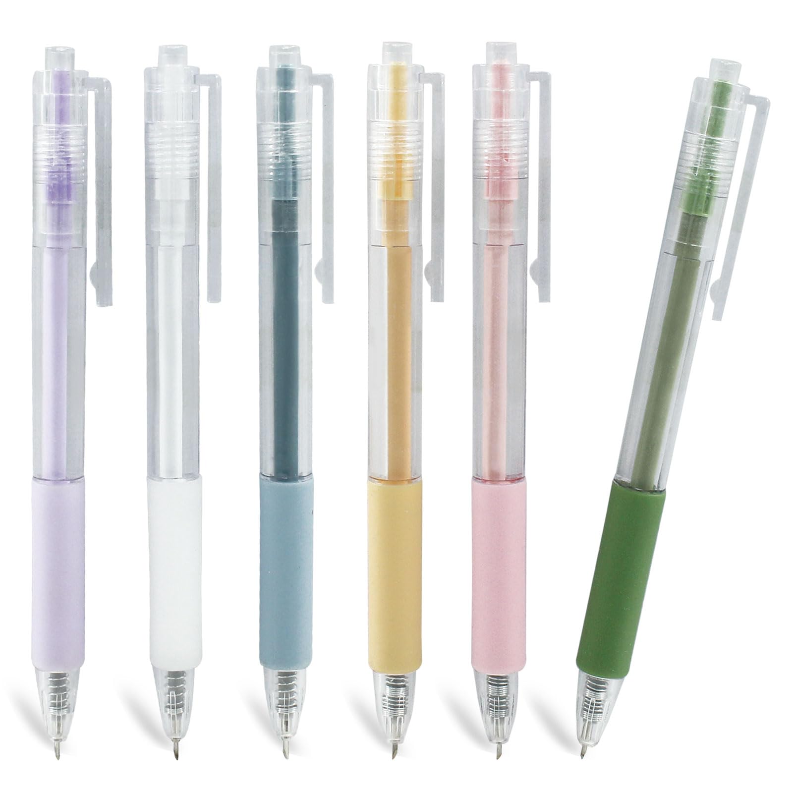 Photo 1 of Moicstiy 6Pcs Knife Pen Craft Cutting Tools, Retractable Paper Cutter Pen, Art Cutting Tools Carving Pen for Art Paper Scrapbook (6 color)
