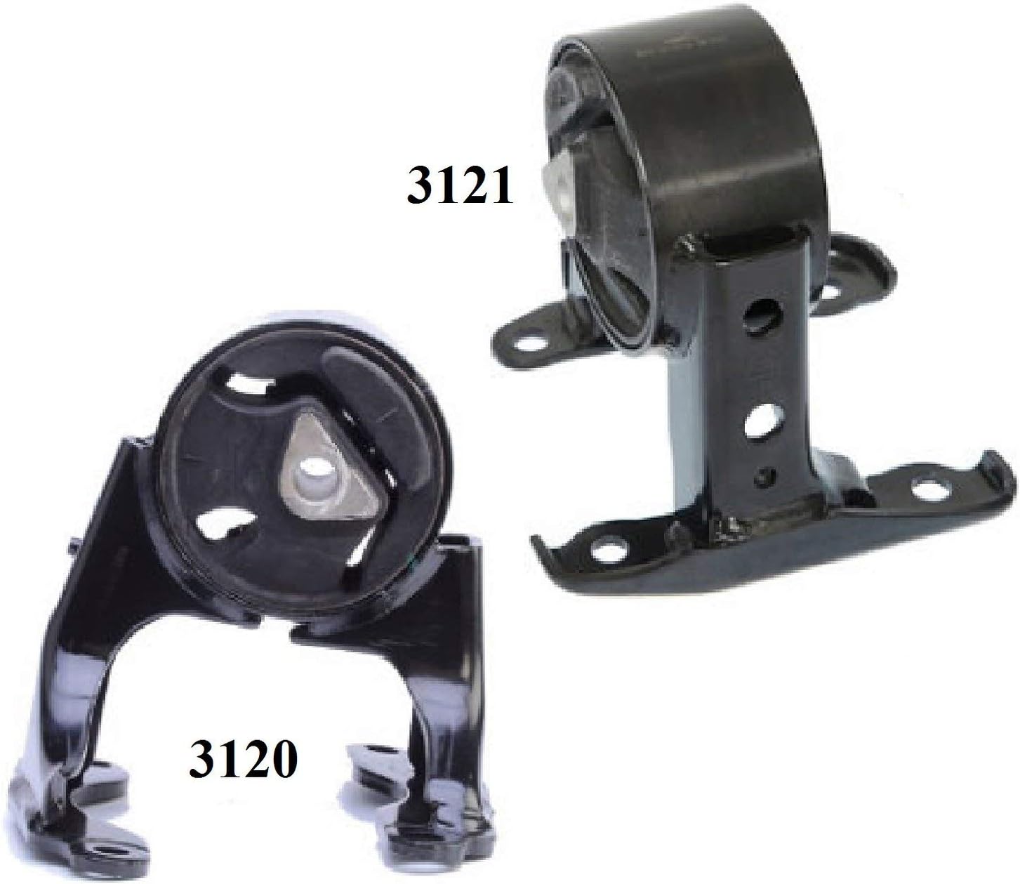 8USAUTO 2PCS Front Motor Mount FIT 2007-2010 Hummer H3 3.7L