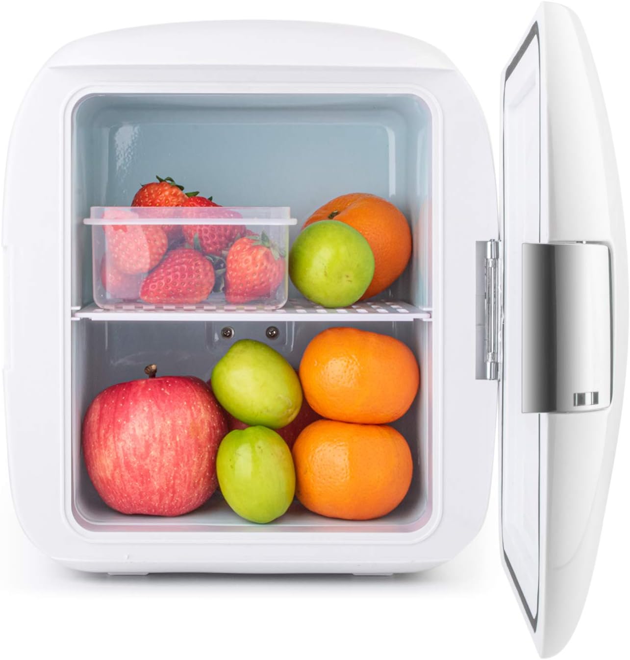 AstroAI Mini Fridge 9 Liter/12 Can Portable Whitle