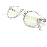 J+S Vision Blue Light Blocking Glasses for Men Women | Computer Gaming Work| Anti Strain Fatigue UV Glare | Medium-Small Fit