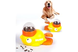 AULIDI 2-in-1 Interactive Dog Puzzle Toy, Slow Feeder, Safe and Durable Dog Food Treat Feeding Dispenser for Dogs and Cats, Promotes IQ Training and Entertainment Reduces Bloating Anti-Gulping