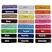 Pixnor 24pcs Crochet Wide Elastic 1.5 Inch Tight Headbands for Baby Girl Kids (Random Color)