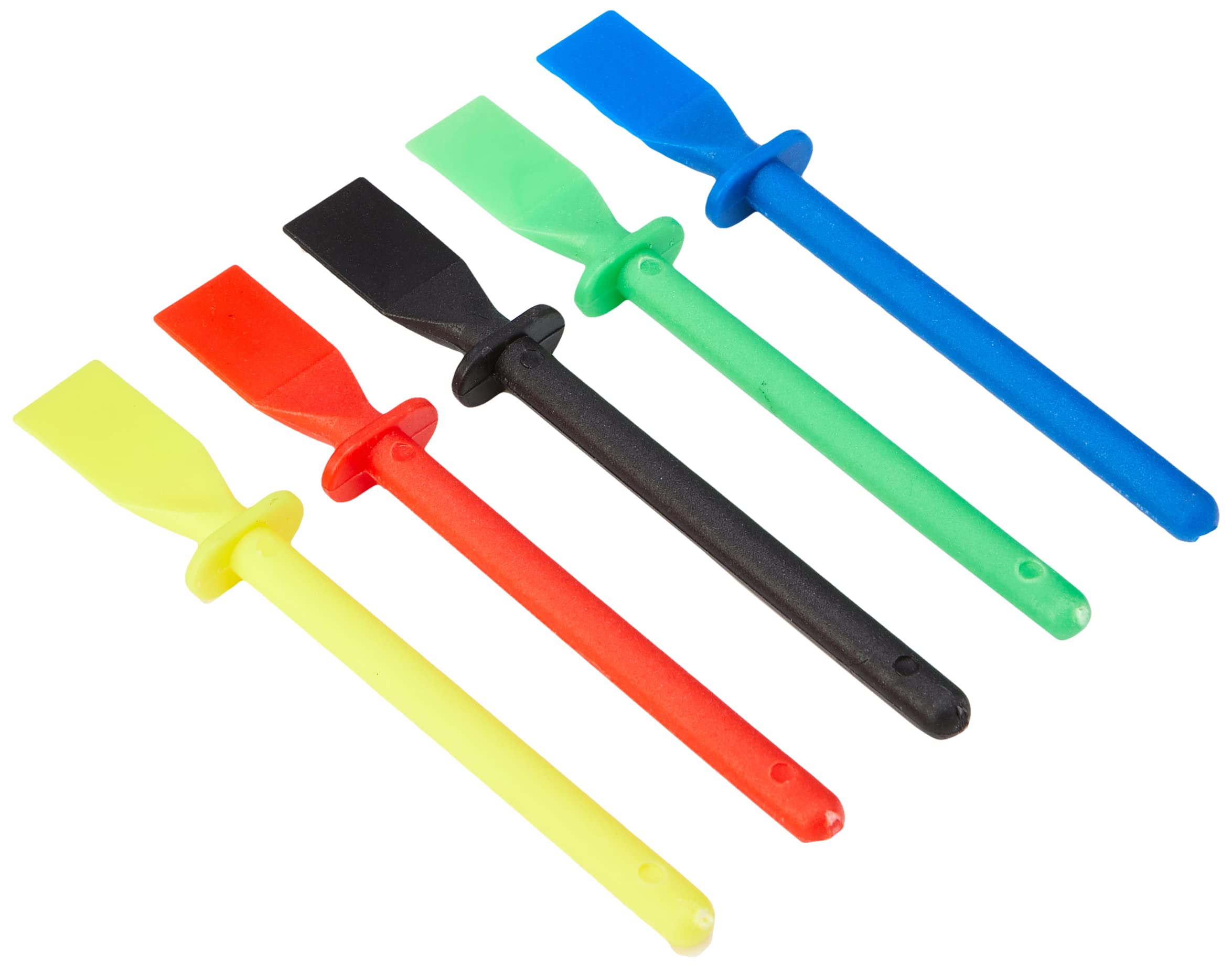 Craft Planet Coloured Plastic PVA Glue Spreader Spatula Sticks, Plastic, Pack of 5, Art, Crafts, School, Home, Glue Spatula, Paper Crafting, Durable