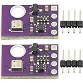2pcs AHT30 High Precision Digital Temperature and Humidity Sensor Measurement Module I2C IIC Communication AHT20 AHT21 AHT10 Upgraded Version for Arduino Humidity Temperature Sensor
