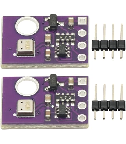 5 Stuks AHT20+BMP280 Digitale Temperatuur-, Vochtigheid- En Luchtdruksensor – I2C-interface – 2V-5.5V – Compact 16x16x6 Mm – Voor Arduino En IoT-projecten