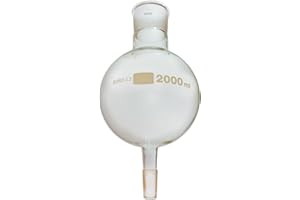 GSC International BMF2000-60-50 GLASS Gsc Biomass Flask 2000 mL with Ground GLASS Joints, Top Joint 60/50, Bottom Joint 24/40, 67.62805 fl. oz. Capacity