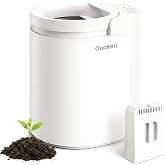 2.5L Composter Indoor Electric, 2026 New Food Waste Recycler | Small | Odor-Free | Low Noise | Detachable Blade | Easy-Cleaning | Transform Kitchen Waste in Hours, White