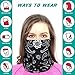 Zupro Bandana Headband Sun Protection Face Mask Balaclava Neck Gaiter Magic Scarf Headwear,for Hiking Running Cycling Yoga Fishing.Rainbow Tie Dye