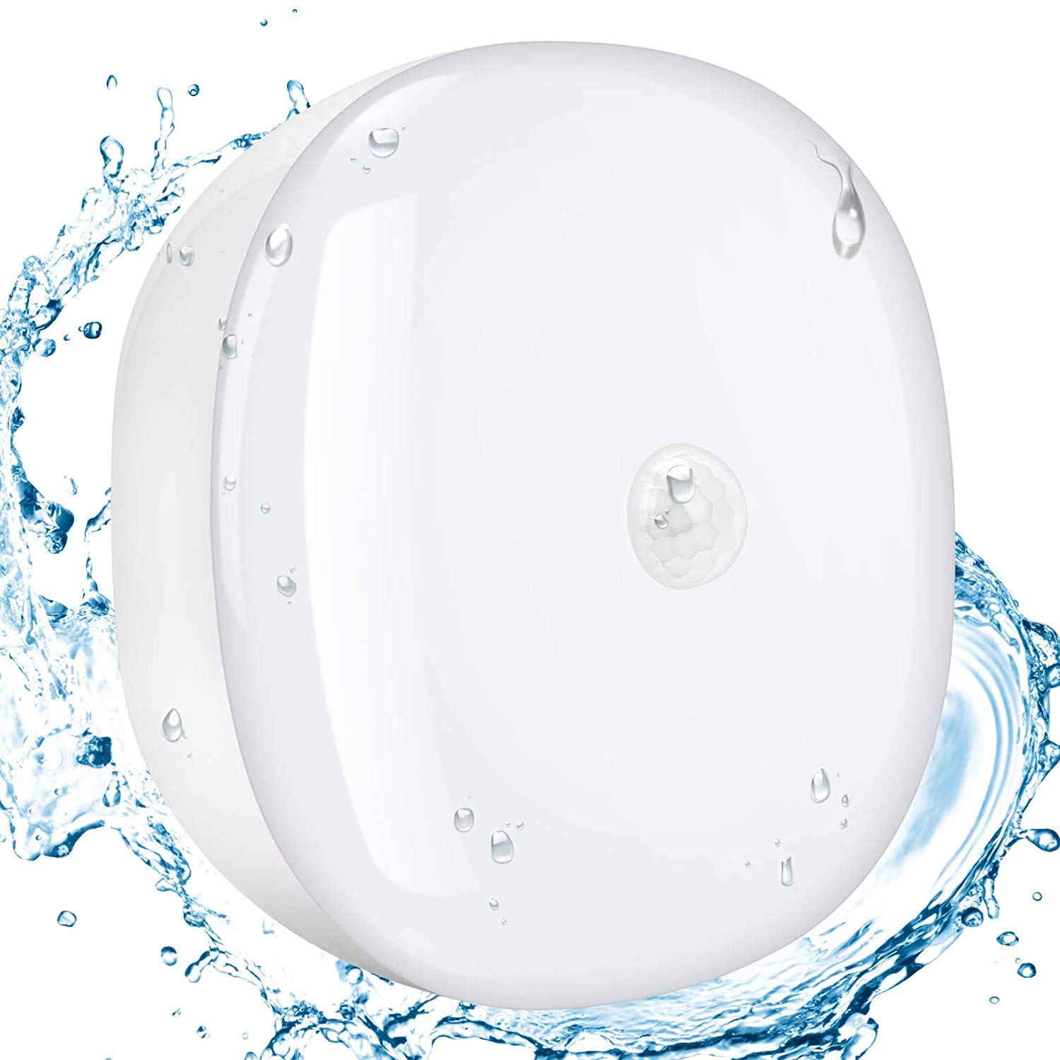 Youtob Motion Sensor Light Battery Operated Wireless LED Ceiling Light 300 Lumens 5W for Indoor Outdoor, Closet, Pantry, Stair, Garage, Basement, Shower(4000K Cool White)