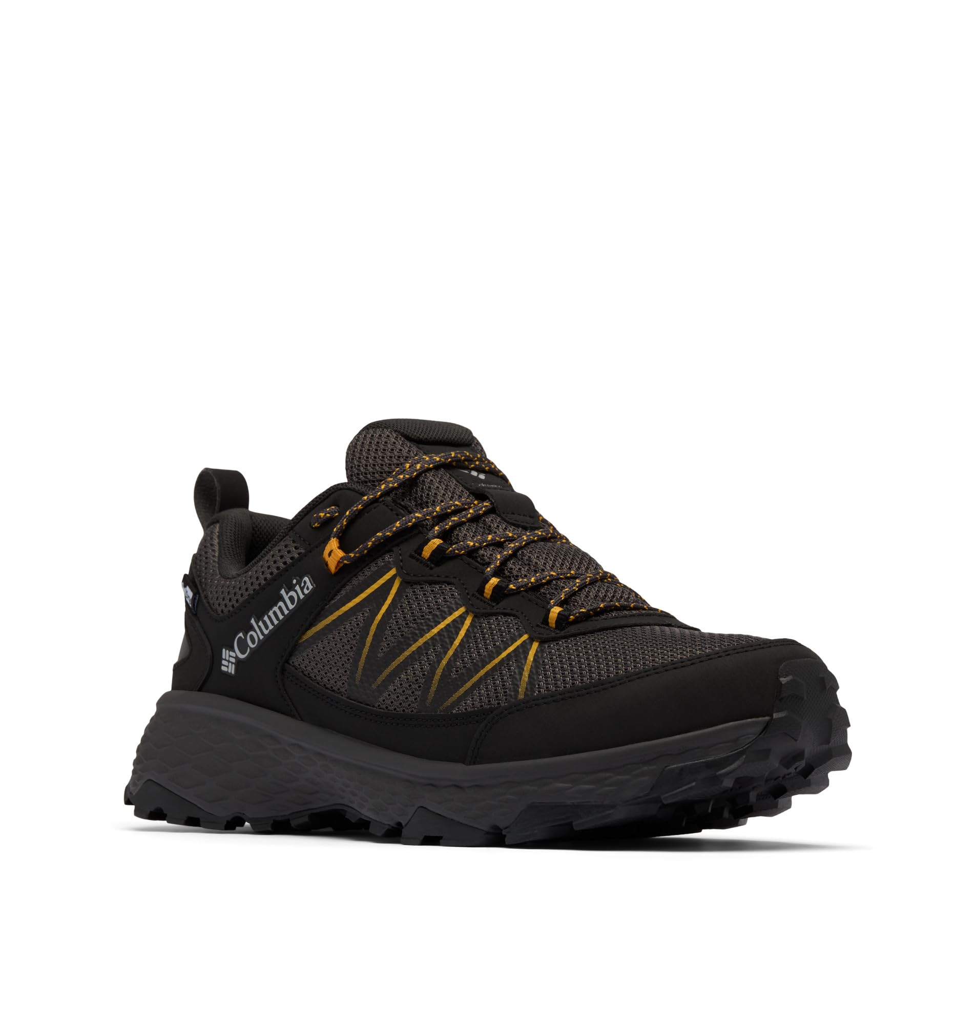 Columbia Mens Peakfreak Rush Outdry, Black/Raw Honey, 9.5 Wide Image