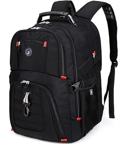 Amazon.com: Amazon Basics Travel Laptop Backpack with Multiple Pockets and  Compartments for 15.6 inch Laptop, Water Resistant, Spacious with Padded  Shoulder Straps, Black | for 15.6 inch Laptop : Electronics