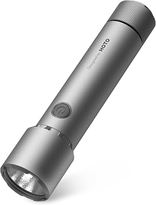 Lanterna Tática, Lanterna LED Recarregável de 2300 Lúmens Elevados