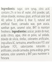 Pelón Pelo Rico dulce tamaño bocado pelonetes, (paquete de 18)