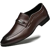 MWX Men's Dress Shoes Formal Business Oxford Classic Pull on Wingtip Casual Shoes