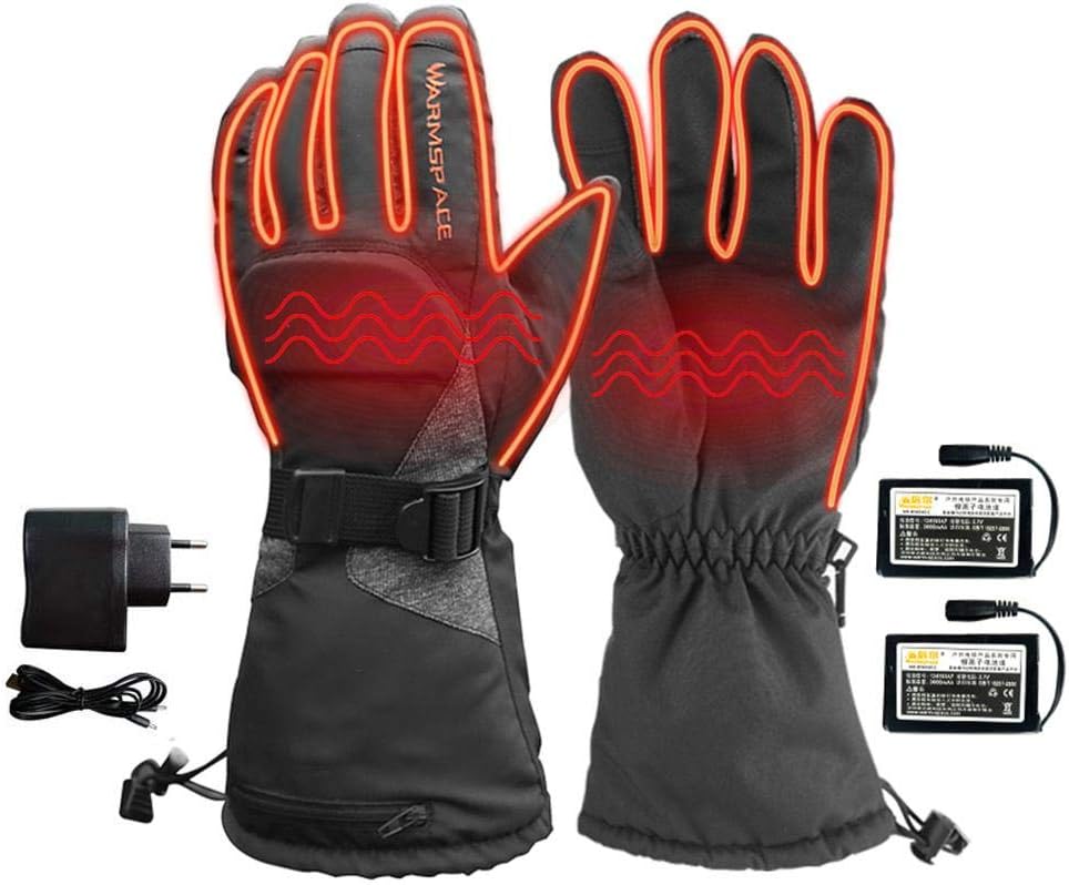 guanti riscaldati per donne touchscreen ricaricabile