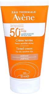 AVENE SPF 50+ Tinted Sunscreen for Dry Sensitive Skin 50 ml TriAsorB view 6