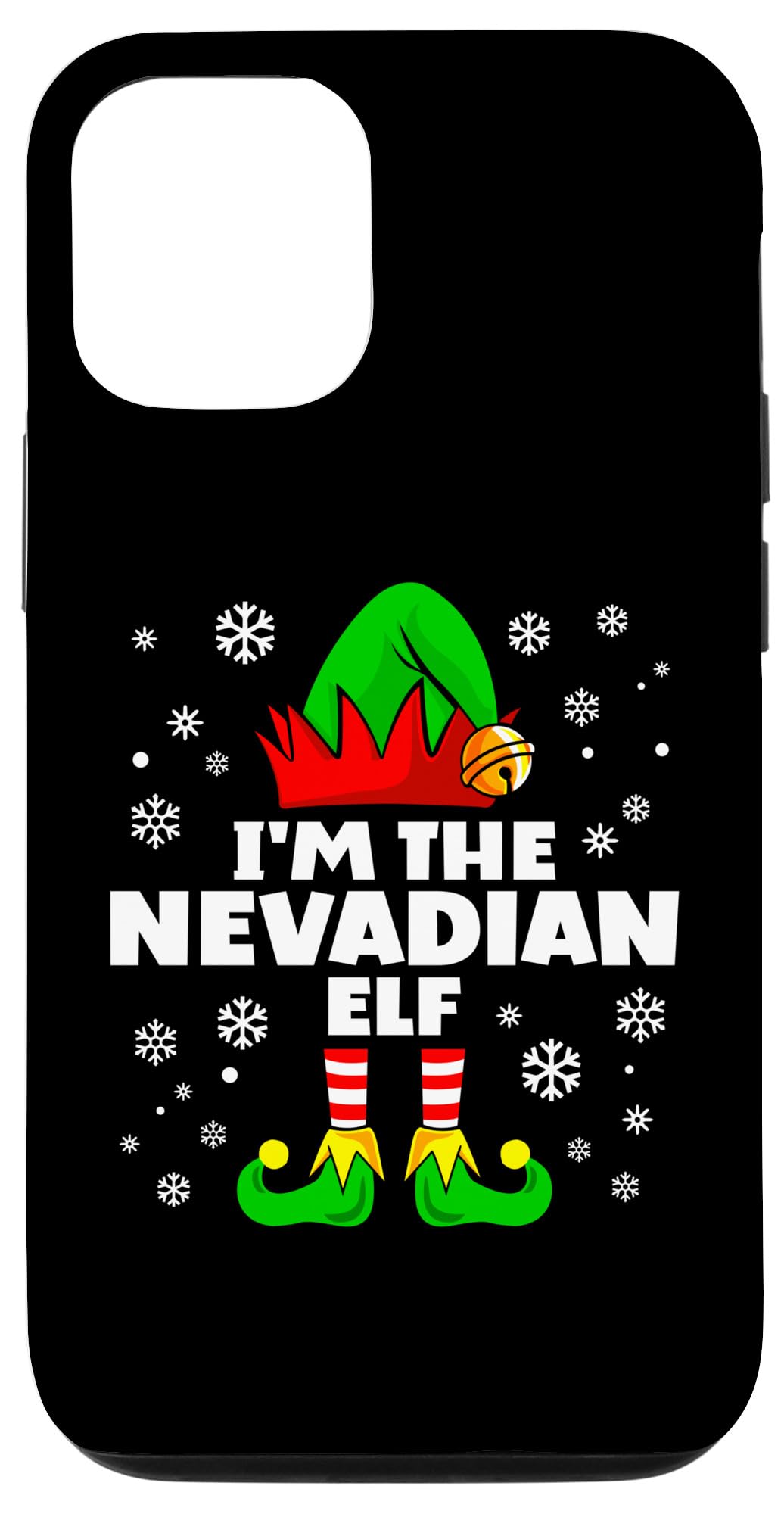 iPhone 15 Funny Nevadian Elf Family Matching Group Happy Christmas Case
